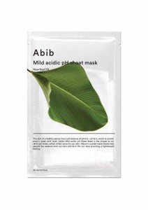 Abib 弱酸性pHシートマスク ドクダミフィット 30ml 10枚入り アビブ 韓国コスメ スキンケア マスク パック 敏感肌 保湿