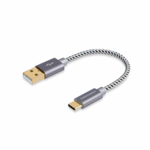 USB Type Cケーブル, CableCreation USB-C to USB Aケーブル 高耐久編組デザイン56Kレジスタ実装 新MacBook/Nexus 5X / 6Pなど対応 グレ