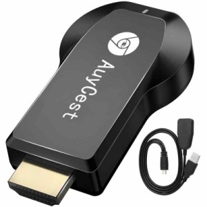 HDMI ミラーキャスト 正規品 2023 4K/1080P モード切り替え不要 無線HDMI 変換アダプター 簡単接続可 ミラーリング Androidテレビ接続 ph