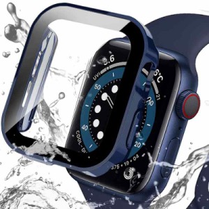 Miimall対応Apple Watch 6/SE/4/5 新型防水ケース 直角タイプ 防水 くもり止め アップルウォッチ6 40mm 一体型新型ケース防塵 防曇 フイ