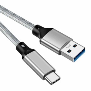 USB Type C ケーブルPOTRRCIUSUER USB-A to USB-C 10Gbps高速データ転送 USB3.1 Gen2 ケーブル 60W（3A/20V）急速充電 タイプc 充電ケー