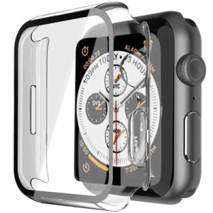 UBIOER Apple Watch 用ケース Series 7 に対応 41mm 45mmアップルウォッチ7 41mm 45mmシリーズ アップルウォッチケース 液晶全面保護カバ