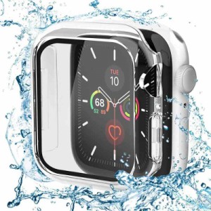 2024最新防水ケースOdette 対応 Apple Watch SE/Series 9/8/7/6/5/4 ケース 40mm/41mm/44mm/45mm 防水ケース PCフレーム 一体型 カバー 