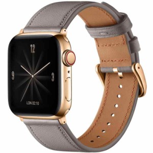 アップルウォッチ バンド 革 レディース コンパチブル Apple Watch バンド レザー 細身 イタリアン本革 38mm 40mm 41mm 42mm 44mm 45mm 