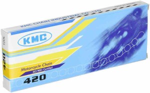 ケイエムシー(KMC) ドライブチェーン ホンダ エイプ XR100 リトルカブ 420-100L