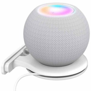 AhaStyle 壁掛け HomePod mini ホルダー 配線収納 HomePod mini アクセサリー スタンド 工事必要 (ホワイト)