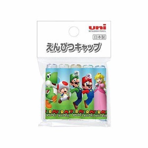 三菱鉛筆 スーパーマリオ[鉛筆キャップ]えんぴつ カバー5本セット uni/新入学 nintendo