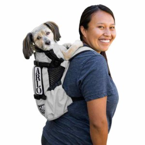 K9 Sport Sack （K9スポーツサック） | ペット 犬 小型・中型 キャリーバッグ バックパック | 収納バッグ付きの前向き 調節可能なバッグ 
