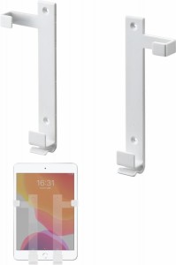 サンワダイレクト iPad・タブレット冷蔵庫貼り付けホルダー 7〜11インチ対応 マグネット ホワイトボード 取り付け 100-MR080 (ホワイト)