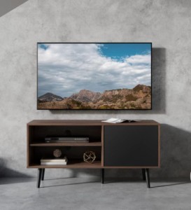 ＷAMPATテレビ台 幅約900mm-1540mm 32インチ〜65インチテレビ対応テレビボード ローボード 扉内収納付き収納ラック TVボード 北欧 モダン