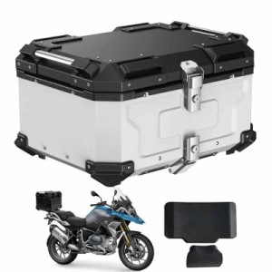 WANDA バイク用リアボックス リアボックス トップケース 取付ベース付 簡単脱着 鍵2本付 キーロック可能 25L/45L/55L/65L/80L オートバイ