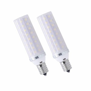 SYXKJ E17口金 LED電球 9W 調光器非対応 E17 LED 100W形相当 360°全方向タイプ 1100lm AC100V 断熱材器具対応 (昼光色 6000k, E17 2個)