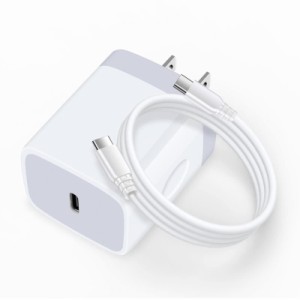 Viviber タイプC Andriod充電器 Type-C ACアダプター iPhone15 max スマホ 充電器 20W 急速充電器(PD3.0/PSE認証)USB C-USB Cケーブル1本