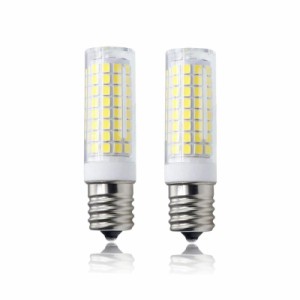 E17 LED 電球 7W 100V E17口金 電球 70Wハロゲンランプ相当, 省エネ 高輝度730LM 全方向広配光 調光器対応 (昼光色, 2個入り)