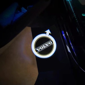 ボルボ車用カーテシ LED カーテシランプ ウェルカムライトカーテシライトロゴ投影ゴースト対応 ボルボ Volvo V40 V60 S60 S80 XC60 XC90 