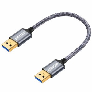 USB ケーブル a-aタイプ オスオス (0.3M)