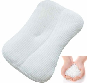 枕 パイプ枕 エラストマーパイプ 柔らかい 特殊立体構造 首肩の負担を軽減 ふわふわ触感 仰向き寝 横向き寝対応 高さ調節可能 抗菌防臭 