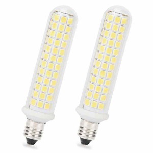 E11 LED電球 100V 調光器？応 100Wハロゲン電球 (昼光色, 2 pack)