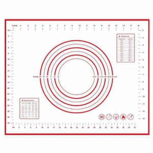 クッキングマット パンこねマット パン作りシリコンマット 大きいサイズ 目盛り付き 耐熱 繰り返し使用可 理台保護マット お菓子作り道具