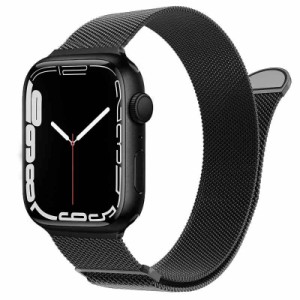 [CABOBE] 【2023改良モデル】 コンパチブル Apple Watch バンド マグネット式腕時計バンド 49mm 45mm 44mm 42mm/41mm 40mm 38mm Apple Wa