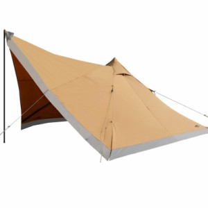 SoomloomテントKhufu(S)/Khufu(M)スクエアワンポールTC素材ポリコットン 日陰濃い 快適さ 防風/防雨/UVカット/通気 家庭/カップルキャン