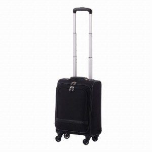 [ヒロミチナカノ] スーツケース テッラTR No.34021 25L 1〜2泊 2.3kg 機内持ち込み可 コインロッカーサイズ (ブラック)