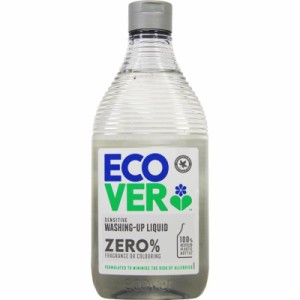 エコベール ゼロ 食器用洗剤 ボトル 本体 450ml (無香料・無着色) ecover キッチン 台所洗剤 油汚れ