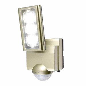 エルパ (ELPA) コンセント式 センサーライト 1灯 (白色LED/防水仕様) 屋外 センサーライト 足元 (ESL-ST1201AC)