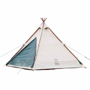 Smore(スモア) A-Base tent ソロテント ティピーテント テント ティピ tipi 収納バッグ付き ソロキャンプ 1~2人用 キャンプ 防水 UPF50+ 