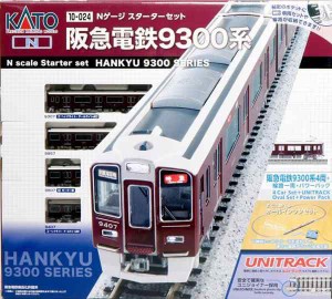 KATO Nゲージ スターターセット 阪急電鉄9300系 10-024 鉄道模型 入門セット