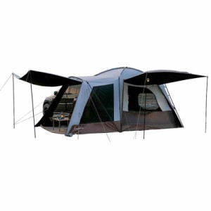 KingCamp カーサイドテント タープテント 車テント 4人用 ポール付き 様々な車に対応 カーサイドシェルター カーテント 日よけテント 単