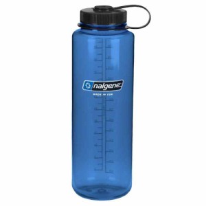 nalgene(ナルゲン) カラーボトル 広口1.5L トライタンボトル (ストレートブルー, 1.5L)