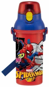 スケーター スパイダーマン 子供用 お弁当グッズ (プラ水筒)