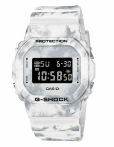 G-Shock DW5600GC-7 グランジスノー迷彩ウォッチ ブラック/ホワイト