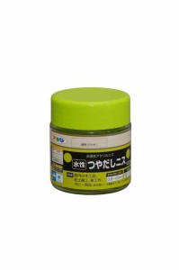 アサヒペン 水性ツヤだしニス 100ML 透明クリヤ