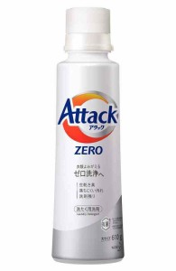 アタック ZERO(ゼロ) 洗濯洗剤 液体 ワンハンドプッシュ 本体 400g (衣類よみがえる「ゼロ洗浄」へ) (本体 610g)