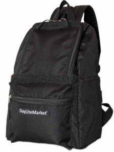 [デイライトマーケット] DayLiteMarket 小さめリュック レディース 軽量 ミニリュック ボックスロゴ ナイロン 軽量多機能バック 12ポケッ