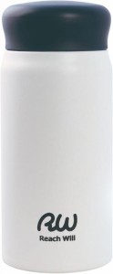 リーチウィル魔法瓶 ステンレス製 真空マグボトル 350ml/480ml (マットホワイト, 350ml)