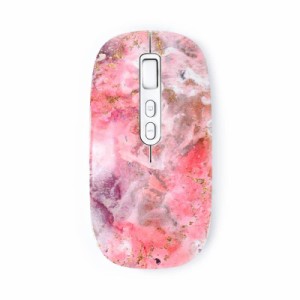 EGRET 女性向けかわいいマウス Bluetooth5.0/3.0/2.4G 3モード対応 ワイヤレス おしゃれ（PrettiE） (絢爛)