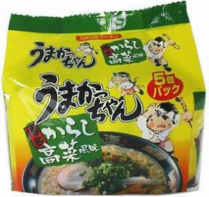 うまかっちゃん 博多からし高菜風味 5個パック