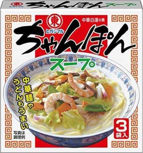 ヒガシマル醤油　ちゃんぽんスープ3P×10個