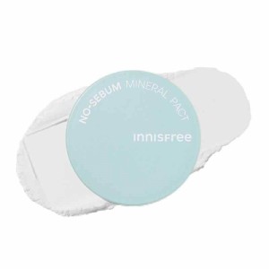 イニスフリー(innisfree) ノーセバム ミネラルパクト S 正規品 【プレストパウダー】 化粧くずれ 皮脂テカリ 崩れ防止 毛穴カバー 脂性肌