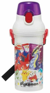 スケーター(Skater) 水筒 480ml ポケットモンスター 23 子供用 抗菌 プラスチック製 日本製 PSB5SANAG-A