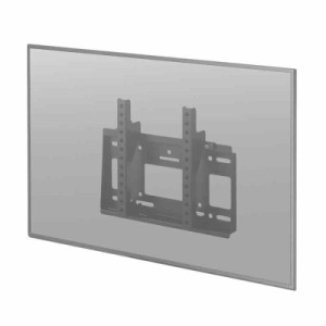 ハヤミ工産 HAMILeX テレビ壁掛金具 MHシリーズ (ブラック, ~50V型, 角度固定タイプ)