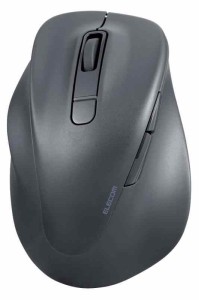 エレコム マウス ワイヤレスマウス 静音 Bluetooth EX-G 2023年モデル 左手用 XLサイズ 5ボタン マルチペアリング 「AskDoctors評価サー