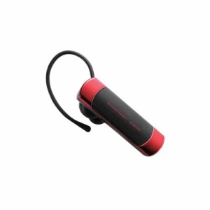エレコム Bluetooth ブルートゥース ヘッドセット 通話・音楽、動画の音声が聴ける レッド LBT-HS20MMPRD