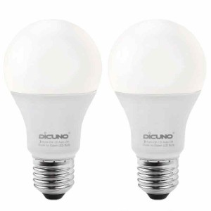 DiCUNO E26口金 LED電球 明るさセンサー 9W 60W相当 800lm 明暗センサー電球 明るさで点灯消灯 人感センサーなし 防犯ライト 非調光 省エ