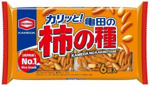 亀田製菓 亀田の柿の種6袋詰180g×12袋