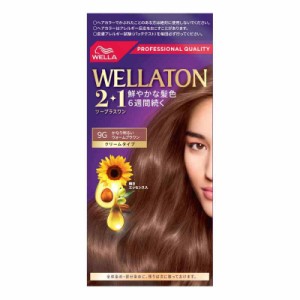 Wella ウエラトーン 2+1 クリームタイプ (9G かなり明るいウォームブラウン)