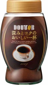 ドトールコーヒー インスタントコーヒー 深みとコクのおいしい一杯(SD) 200g ×2個